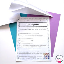 Load image into Gallery viewer, 100th Day of School Activities Centers