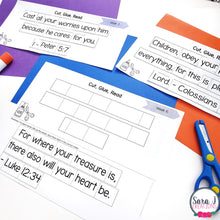 Load image into Gallery viewer, Catholic Bible Verses for the Year Bible Lessons Kids Activities