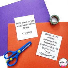 Load image into Gallery viewer, Catholic Bible Verses for the Year Bible Lessons Kids Activities