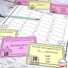 Load image into Gallery viewer, Spring ELA Task Cards