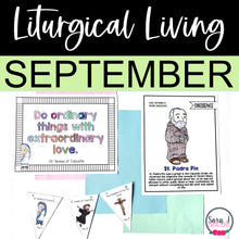 Load image into Gallery viewer, September Liturgical Living