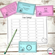 Load image into Gallery viewer, Spring Math Task Cards