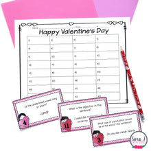 Load image into Gallery viewer, Valentine's Day ELA Task Cards
