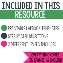 Load image into Gallery viewer, Advent Lapbook Bundle Catholic Spanish English