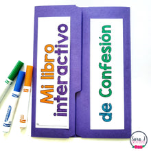 Load image into Gallery viewer, Confession Lapbook BUNDLE Spanish English Reconciliation