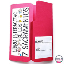Load image into Gallery viewer, 7 Sacraments Lapbook Bundle Spanish and English
