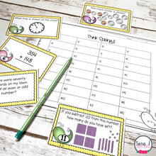 Load image into Gallery viewer, Spring Math Task Cards