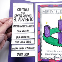 Load image into Gallery viewer, Advent Lapbook Spanish Catholic