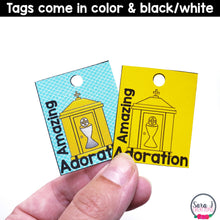 Load image into Gallery viewer, Catholic Reward Tags Volume 2 - Virtues, Fruits & Gifts of the Holy Spirit