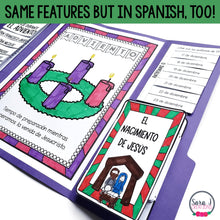 Load image into Gallery viewer, Advent Lapbook Bundle Catholic Spanish English