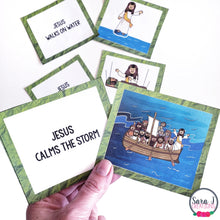 Load image into Gallery viewer, Miracles of Jesus Matching Card Game