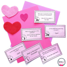 Load image into Gallery viewer, Valentine's Day ELA Task Cards