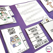 Load image into Gallery viewer, Lent Lapbook BUNDLE Spanish English Catholic