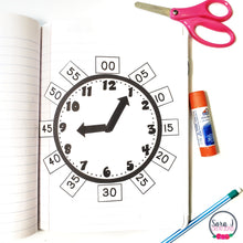 Load image into Gallery viewer, Telling Time to the Five Minute Centers