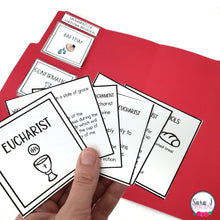 Load image into Gallery viewer, 7 Sacraments Lapbook Bundle Spanish and English