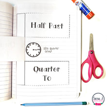 Load image into Gallery viewer, Telling Time to the Five Minute Centers