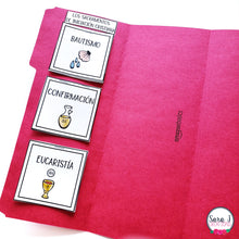 Load image into Gallery viewer, 7 Sacraments Lapbook Bundle Spanish and English