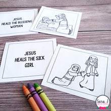 Load image into Gallery viewer, Miracles of Jesus Matching Card Game