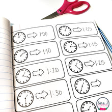 Load image into Gallery viewer, Telling Time to the Five Minute Centers