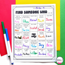 Load image into Gallery viewer, Get to Know You Activities for Back to School