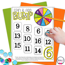 Load image into Gallery viewer, Addition Facts to 20 BUMP Games