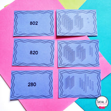 Load image into Gallery viewer, Base Ten Matching Cards Place Value