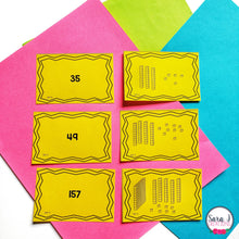Load image into Gallery viewer, Base Ten Matching Cards Place Value