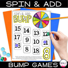 Load image into Gallery viewer, Addition Facts to 20 BUMP Games