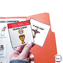 Load image into Gallery viewer, First Communion Lapbook Catholic Eucharist