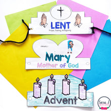 Load image into Gallery viewer, Catholic Crowns for Saints, Liturgical Living, Feast Days