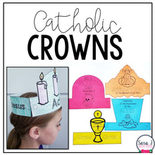 Load image into Gallery viewer, Catholic Crowns for Saints, Liturgical Living, Feast Days
