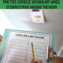 Load image into Gallery viewer, Catholic Read and Write the Room - Objects Parts of Mass