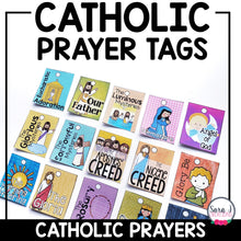 Load image into Gallery viewer, Catholic Prayer Tags