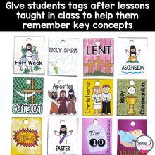 Load image into Gallery viewer, Catholic Lessons Tags
