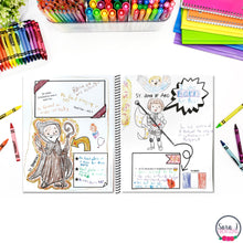 Load image into Gallery viewer, Catholic Saints Sketchbook (Coloring Book for Big Kids)