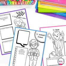 Load image into Gallery viewer, Catholic Saints Sketchbook (Coloring Book for Big Kids)