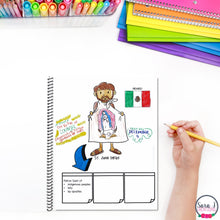 Load image into Gallery viewer, Catholic Saints Sketchbook (Coloring Book for Big Kids)