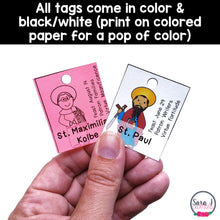 Load image into Gallery viewer, Catholic Saints Tags