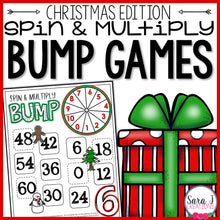 Load image into Gallery viewer, Christmas No Prep Multiplication Bump Games
