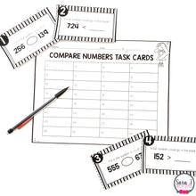 Load image into Gallery viewer, Place Value Task Cards BUNDLE (up to 1000)