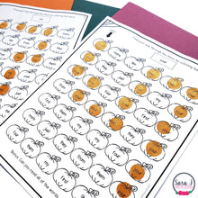 Load image into Gallery viewer, October Pumpkin Editable Fall Maze for Sight Words