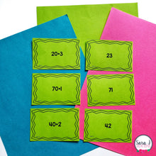 Load image into Gallery viewer, Expanded Form Place Value Matching Cards