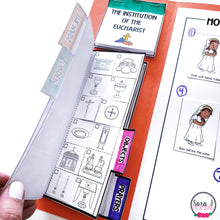 Load image into Gallery viewer, First Communion Lapbook Catholic Eucharist