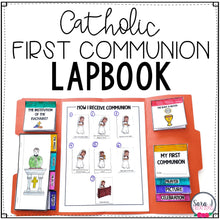 Load image into Gallery viewer, First Communion Lapbook Catholic Eucharist