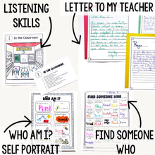 Load image into Gallery viewer, Get to Know You Activities for Back to School