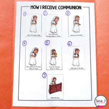 Load image into Gallery viewer, First Communion Lapbook Catholic Eucharist