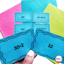 Load image into Gallery viewer, Expanded Form Place Value Matching Cards