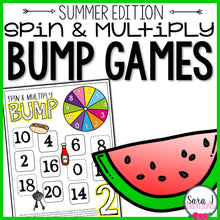 Load image into Gallery viewer, Summer Multiplication Games