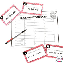 Load image into Gallery viewer, Place Value Overview to 1000 Task Cards