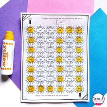 Load image into Gallery viewer, Summer Maze Editable Sight Word Games for Beach Day